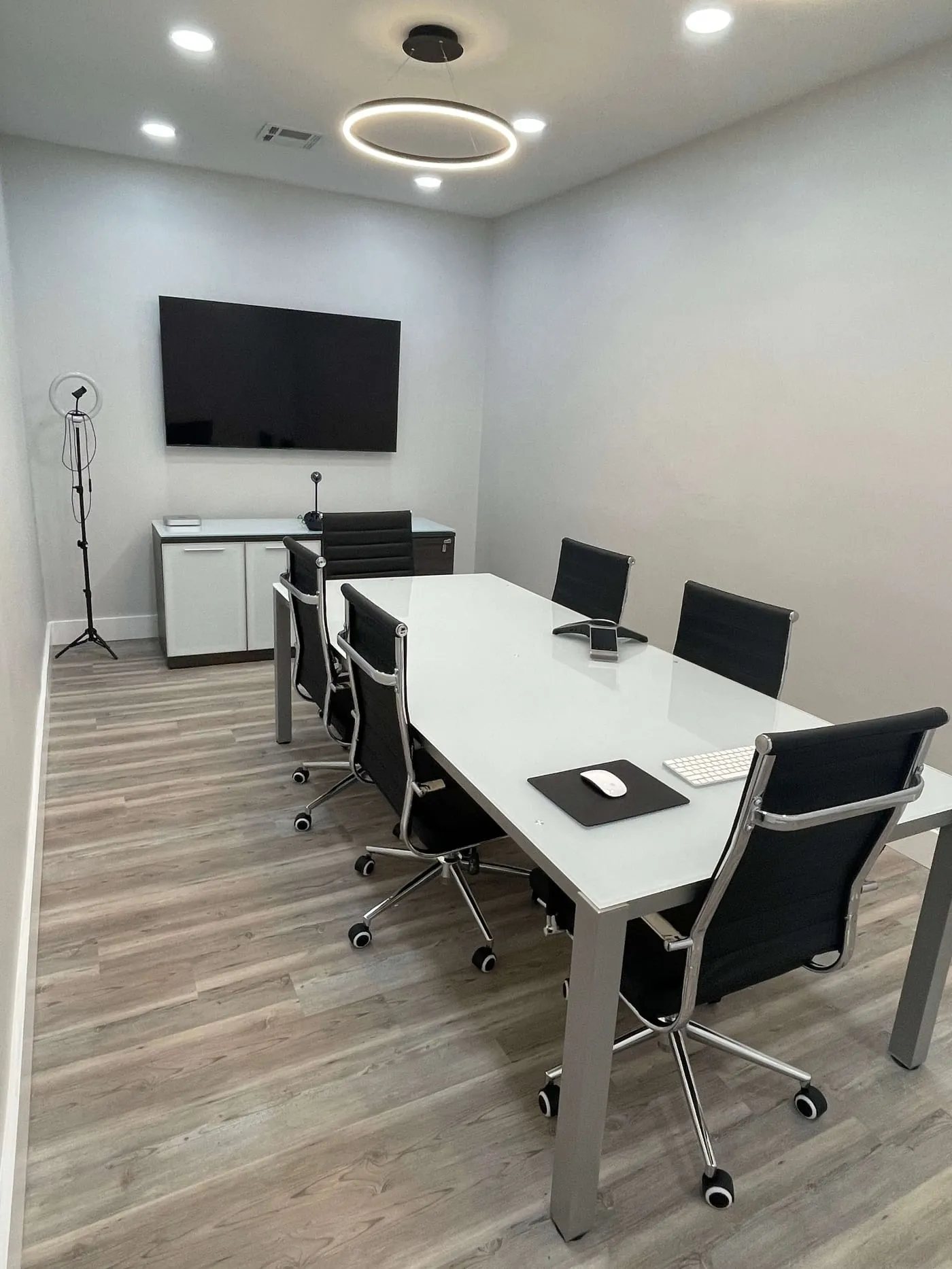 Conference room at the Lutz office